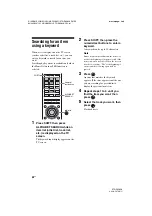 Preview for 80 page of Sony STR-DN1030 Operating Instructions Manual