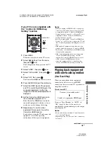 Preview for 85 page of Sony STR-DN1030 Operating Instructions Manual