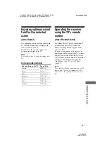 Preview for 87 page of Sony STR-DN1030 Operating Instructions Manual