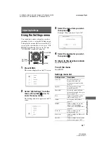 Preview for 93 page of Sony STR-DN1030 Operating Instructions Manual