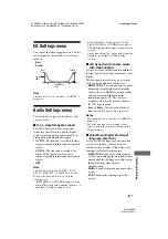 Preview for 97 page of Sony STR-DN1030 Operating Instructions Manual