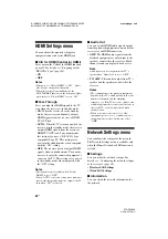 Preview for 98 page of Sony STR-DN1030 Operating Instructions Manual