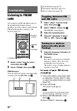 Предварительный просмотр 52 страницы Sony STR-DN1040  Guide Operating Instructions Manual