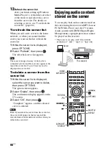 Предварительный просмотр 66 страницы Sony STR-DN1040  Guide Operating Instructions Manual