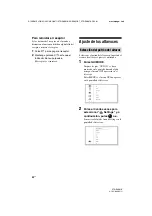 Preview for 42 page of Sony STR-DN2010 Manual de instrucciones (Spanish) Manual De Instrucciones