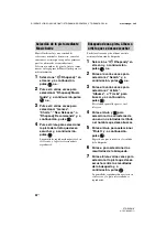 Preview for 90 page of Sony STR-DN2010 Manual de instrucciones (Spanish) Manual De Instrucciones