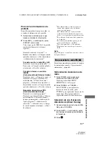 Preview for 137 page of Sony STR-DN2010 Manual de instrucciones (Spanish) Manual De Instrucciones