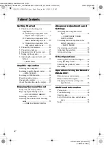 Предварительный просмотр 4 страницы Sony STR-DV10 - Fm Stereo/fm-am Receiver Operating Instructions Manual