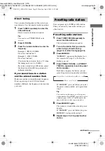 Предварительный просмотр 25 страницы Sony STR-DV10 - Fm Stereo/fm-am Receiver Operating Instructions Manual