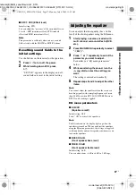 Предварительный просмотр 37 страницы Sony STR-DV10 - Fm Stereo/fm-am Receiver Operating Instructions Manual