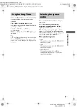 Предварительный просмотр 41 страницы Sony STR-DV10 - Fm Stereo/fm-am Receiver Operating Instructions Manual