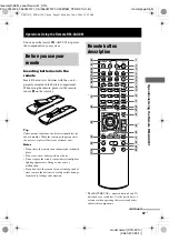 Предварительный просмотр 43 страницы Sony STR-DV10 - Fm Stereo/fm-am Receiver Operating Instructions Manual