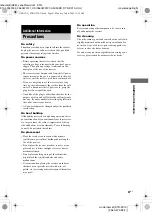 Предварительный просмотр 47 страницы Sony STR-DV10 - Fm Stereo/fm-am Receiver Operating Instructions Manual