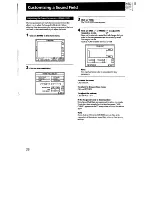 Предварительный просмотр 26 страницы Sony STR-G3 Operating Instructions Manual