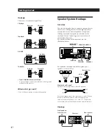 Preview for 6 page of Sony STR-GA7ES Operating Instructions Manual