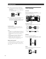 Preview for 8 page of Sony STR-GA7ES Operating Instructions Manual