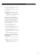 Preview for 21 page of Sony STR-GA7ES Operating Instructions Manual