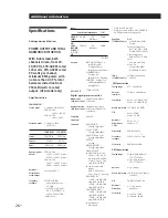 Preview for 26 page of Sony STR-GA7ES Operating Instructions Manual