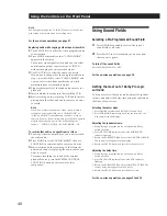 Предварительный просмотр 48 страницы Sony STR-GA9ESG Operating Instructions Manual