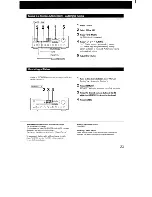 Preview for 23 page of Sony STR-GX10ES Operating Instructions Manual