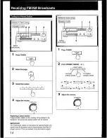 Предварительный просмотр 14 страницы Sony STR-GX49ES Operating Instructions Manual