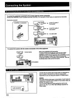 Предварительный просмотр 10 страницы Sony STR-GX59ES Operating Instructions Manual