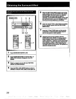 Предварительный просмотр 22 страницы Sony STR-GX59ES Operating Instructions Manual