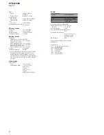 Preview for 2 page of Sony STR-K1600 Service Manual