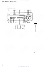 Предварительный просмотр 8 страницы Sony STR-K4800P - A/v Receiver Service Manual