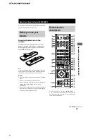 Preview for 6 page of Sony STR-K5900P - A/v Receiver Service Manual