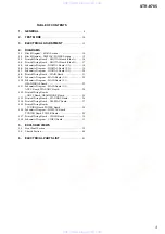 Предварительный просмотр 3 страницы Sony STR-K785 Service Manual