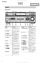 Предварительный просмотр 4 страницы Sony STR-K785 Service Manual