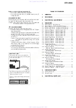 Preview for 3 page of Sony STR-K990 - Lifier Service Manual