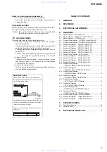 Предварительный просмотр 3 страницы Sony STR-K995 Service Manual