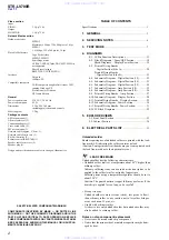 Preview for 2 page of Sony STR-LV700R Service Manual