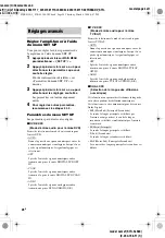 Preview for 68 page of Sony STR-SL500 Operating Instructions Manual