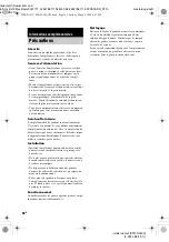 Preview for 76 page of Sony STR-SL500 Operating Instructions Manual