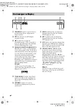 Preview for 146 page of Sony STR-SL500 Operating Instructions Manual