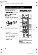 Preview for 156 page of Sony STR-SL500 Operating Instructions Manual