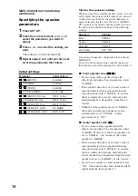 Preview for 14 page of Sony STR-SL7 - Fm Stereo/fm-am Receiver Operating Instructions Manual