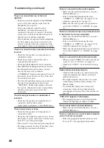 Preview for 28 page of Sony STR-SL7 - Fm Stereo/fm-am Receiver Operating Instructions Manual