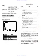 Preview for 2 page of Sony STR-W77 Service Manual