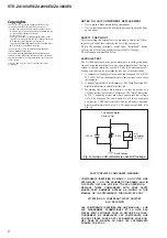 Предварительный просмотр 2 страницы Sony STR-ZA1000ES Service Manual