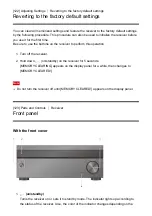 Предварительный просмотр 107 страницы Sony STR-ZA1000ES User Manual