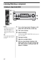 Предварительный просмотр 46 страницы Sony STRDG920 - STR AV Receiver Operating Instructions Manual