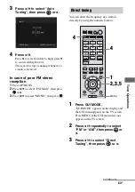 Предварительный просмотр 63 страницы Sony STRDG920 - STR AV Receiver Operating Instructions Manual