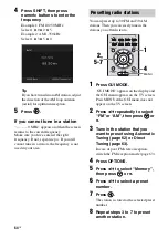 Предварительный просмотр 64 страницы Sony STRDG920 - STR AV Receiver Operating Instructions Manual