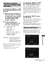 Предварительный просмотр 79 страницы Sony STRDG920 - STR AV Receiver Operating Instructions Manual