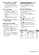 Предварительный просмотр 97 страницы Sony STRDG920 - STR AV Receiver Operating Instructions Manual