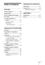 Preview for 9 page of Sony STW-C140GI Operating Instructions Manual